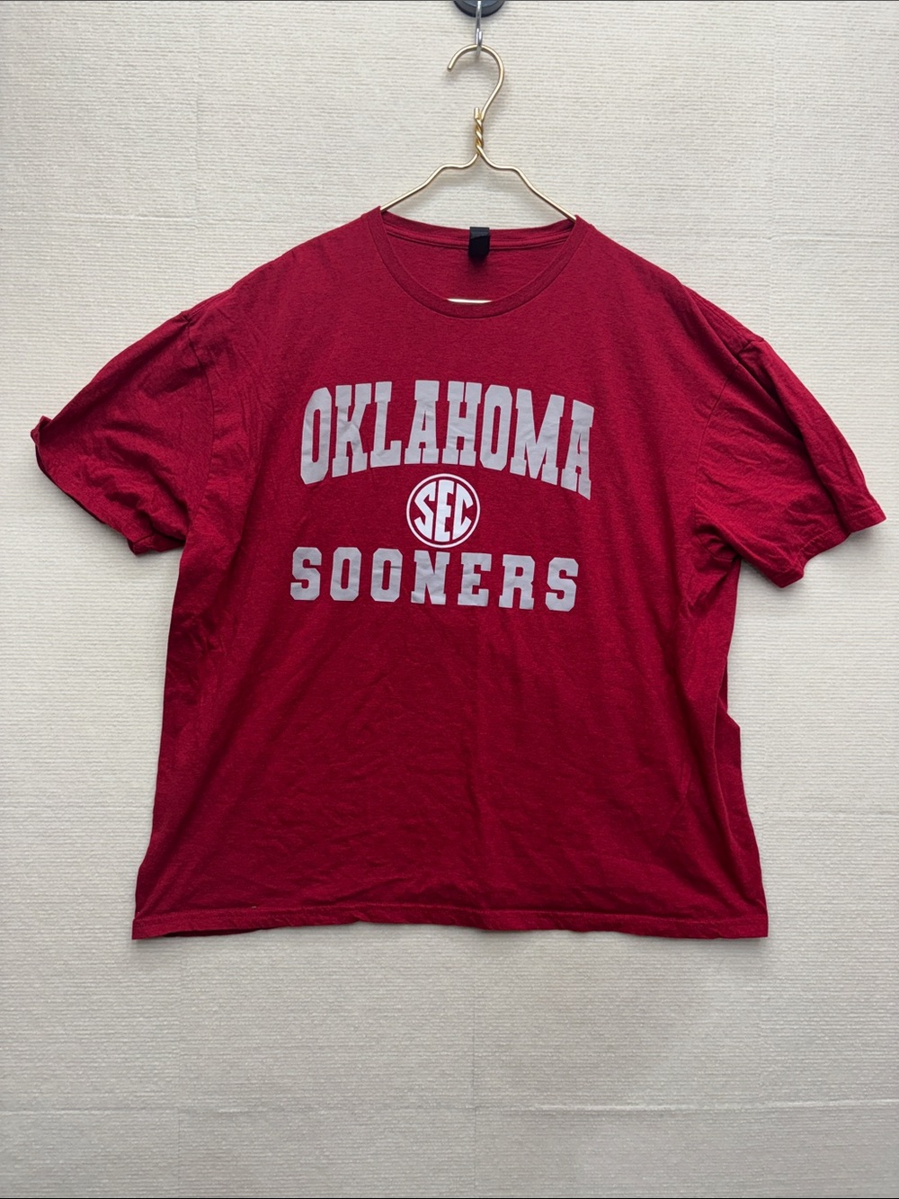 Oklahoma Sooners Crimson Graphic Tee 2XL